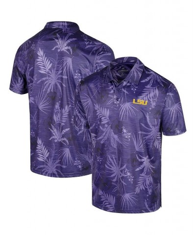 Men's Purple LSU Tigers Palms Team Polo Shirt $25.85 Polo Shirts