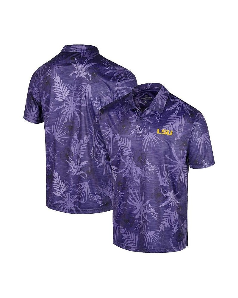 Men's Purple LSU Tigers Palms Team Polo Shirt $25.85 Polo Shirts