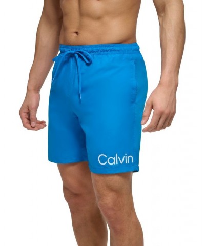 Men's Logo 7" Volley Swim Trunks PD03 $21.59 Swimsuits