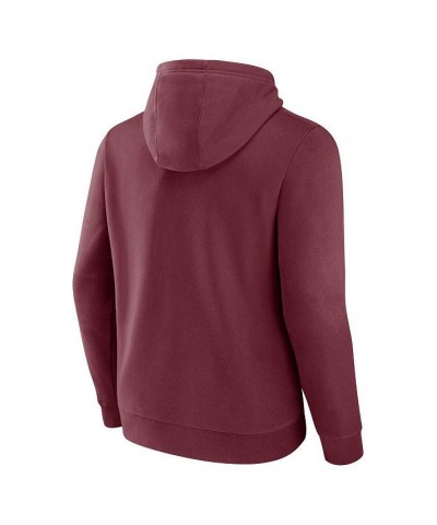 Men's Branded Maroon Texas A&M Aggies Arch and Logo Tackle Twill Pullover Hoodie $32.39 Sweatshirt