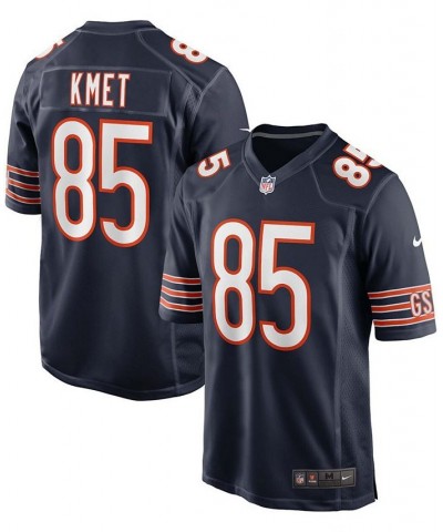 Men's Cole Kmet Navy Chicago Bears Game Jersey $36.38 Jersey