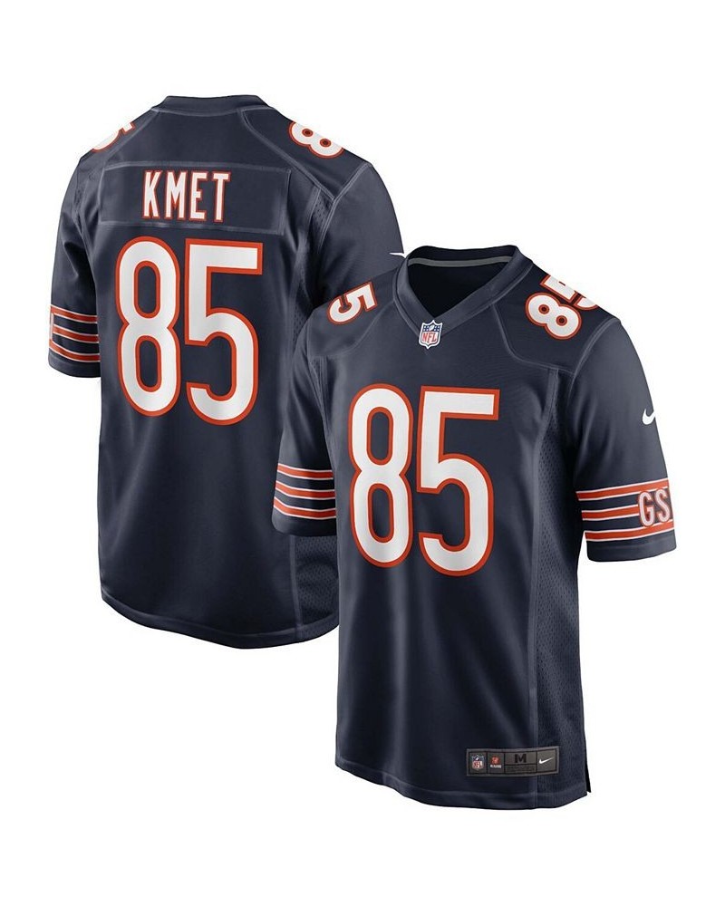 Men's Cole Kmet Navy Chicago Bears Game Jersey $36.38 Jersey