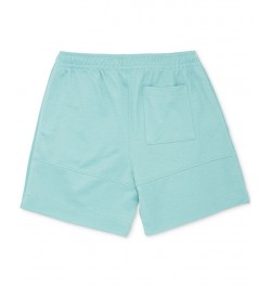 Men's Relaxed Fit PiquÉ Logo Tape Shorts Green $57.60 Shorts