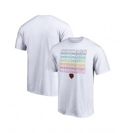 Men's Branded White Chicago Bears City Pride T-shirt $15.20 T-Shirts