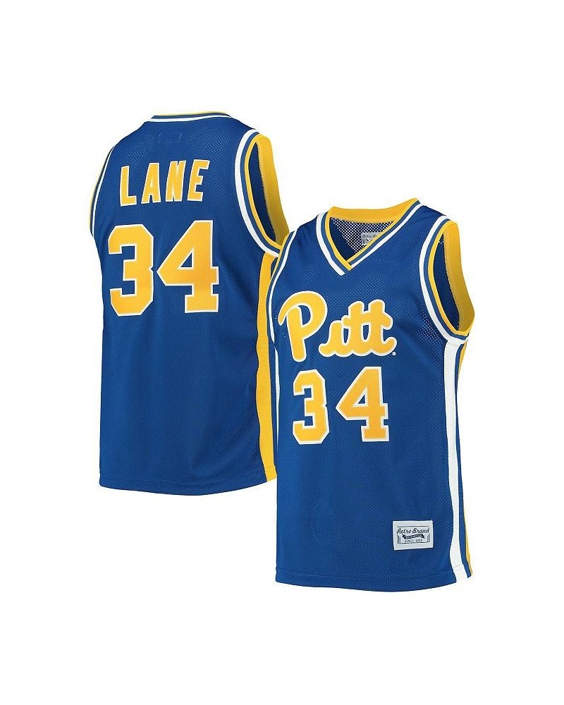 Men's Jerome Lane Royal Pitt Panthers Alumni Commemorative Classic Basketball Jersey $57.20 Jersey