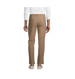 Men's Straight Fit Flex Performance 5 Pocket Pants Tan/Beige $38.23 Pants