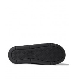 Men's Austin Quilted Sweatshirt Scuff Slippers Black $25.38 Shoes