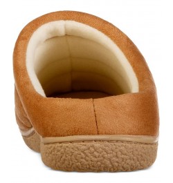 Men's Rory Hoodback Puffer Slipper Tan/Beige $14.28 Shoes