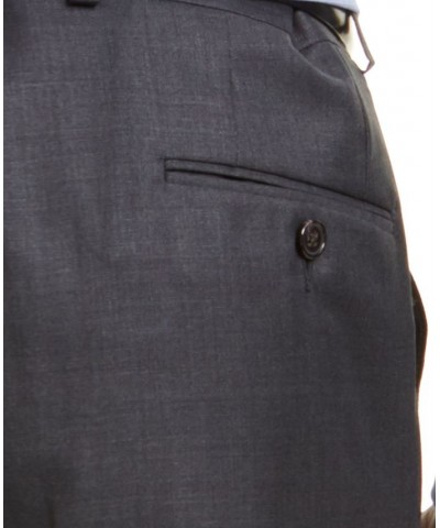 Men's Classic-Fit UltraFlex Stretch Flat Front Suit Pants PD02 $49.66 Suits