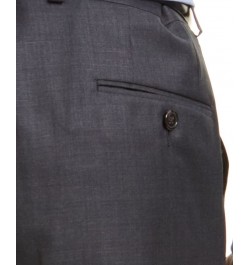 Men's Classic-Fit UltraFlex Stretch Flat Front Suit Pants PD02 $49.66 Suits