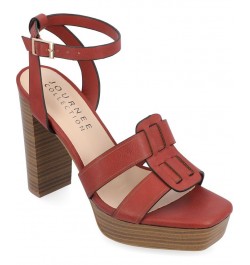 Women's Mandilyn Platform Sandals PD04 $51.99 Shoes