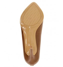 Women's Hawti Pointed Toe Pump Brown $47.96 Shoes