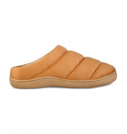 Men's Rory Hoodback Puffer Slipper Tan/Beige $14.28 Shoes