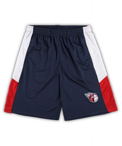 Men's Navy Cleveland Guardians Big and Tall Team Shorts $22.00 Shorts