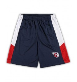 Men's Navy Cleveland Guardians Big and Tall Team Shorts $22.00 Shorts