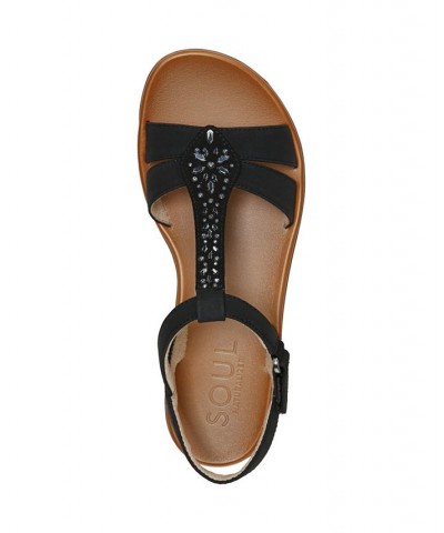 Summer Ankle Strap Sandals Black $49.40 Shoes