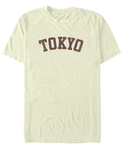 Men's Tokyo Short Sleeve Crew T-shirt Tan/Beige $17.84 T-Shirts