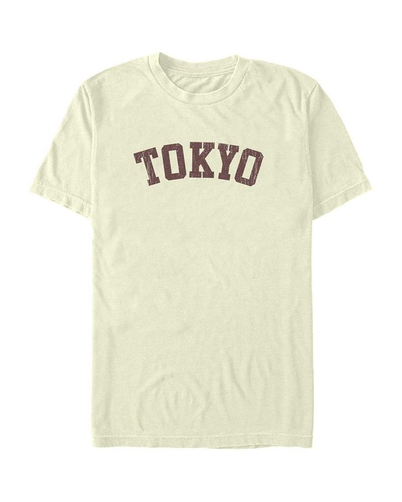 Men's Tokyo Short Sleeve Crew T-shirt Tan/Beige $17.84 T-Shirts