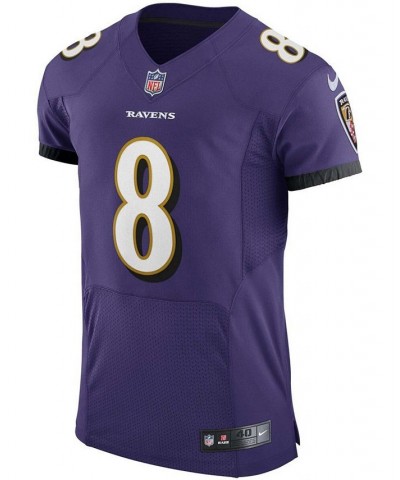 Men's Lamar Jackson Purple Baltimore Ravens Vapor Elite Player Jersey $131.10 Jersey