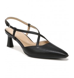 Tahira Slingback Pumps Black $45.78 Shoes