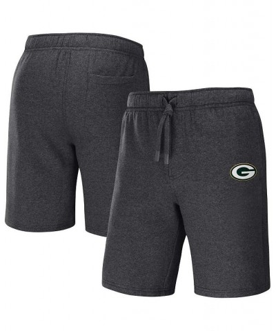 Men's NFL x Darius Rucker Collection by Heather Charcoal Green Bay Packers Logo Shorts $31.19 Shorts