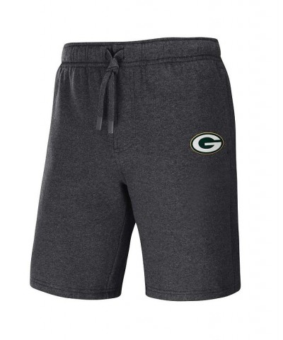 Men's NFL x Darius Rucker Collection by Heather Charcoal Green Bay Packers Logo Shorts $31.19 Shorts