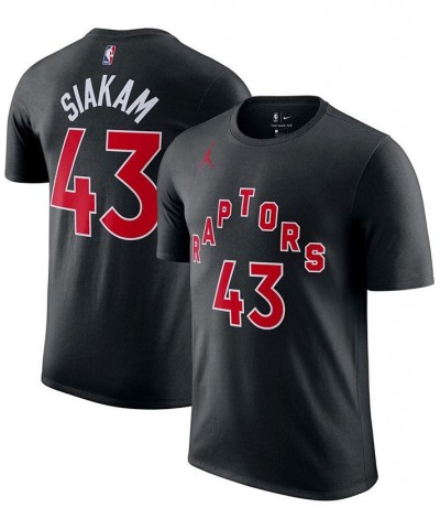 Men's Pascal Siakam Black Toronto Raptors 2020,21 Statement Name & Number T-shirt $16.20 T-Shirts