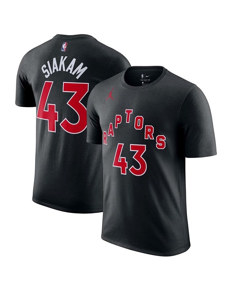 Men's Pascal Siakam Black Toronto Raptors 2020,21 Statement Name & Number T-shirt $16.20 T-Shirts