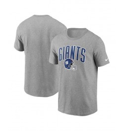 Men's Heathered Gray New York Giants Team Athletic T-shirt $26.54 T-Shirts