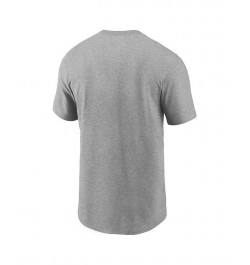 Men's Heathered Gray New York Giants Team Athletic T-shirt $26.54 T-Shirts