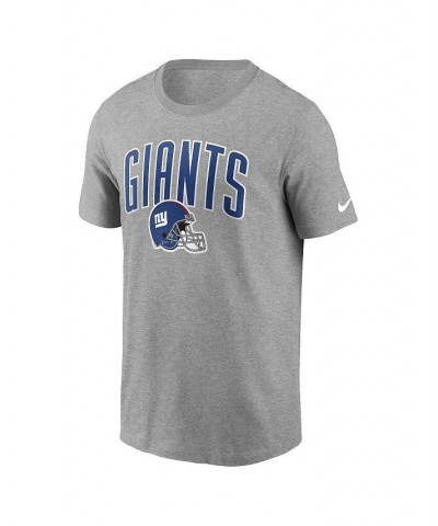 Men's Heathered Gray New York Giants Team Athletic T-shirt $26.54 T-Shirts