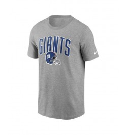 Men's Heathered Gray New York Giants Team Athletic T-shirt $26.54 T-Shirts