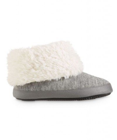 Women's Marisol Boot Slippers Gray $17.04 Shoes