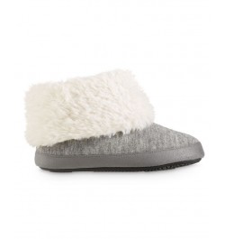 Women's Marisol Boot Slippers Gray $17.04 Shoes